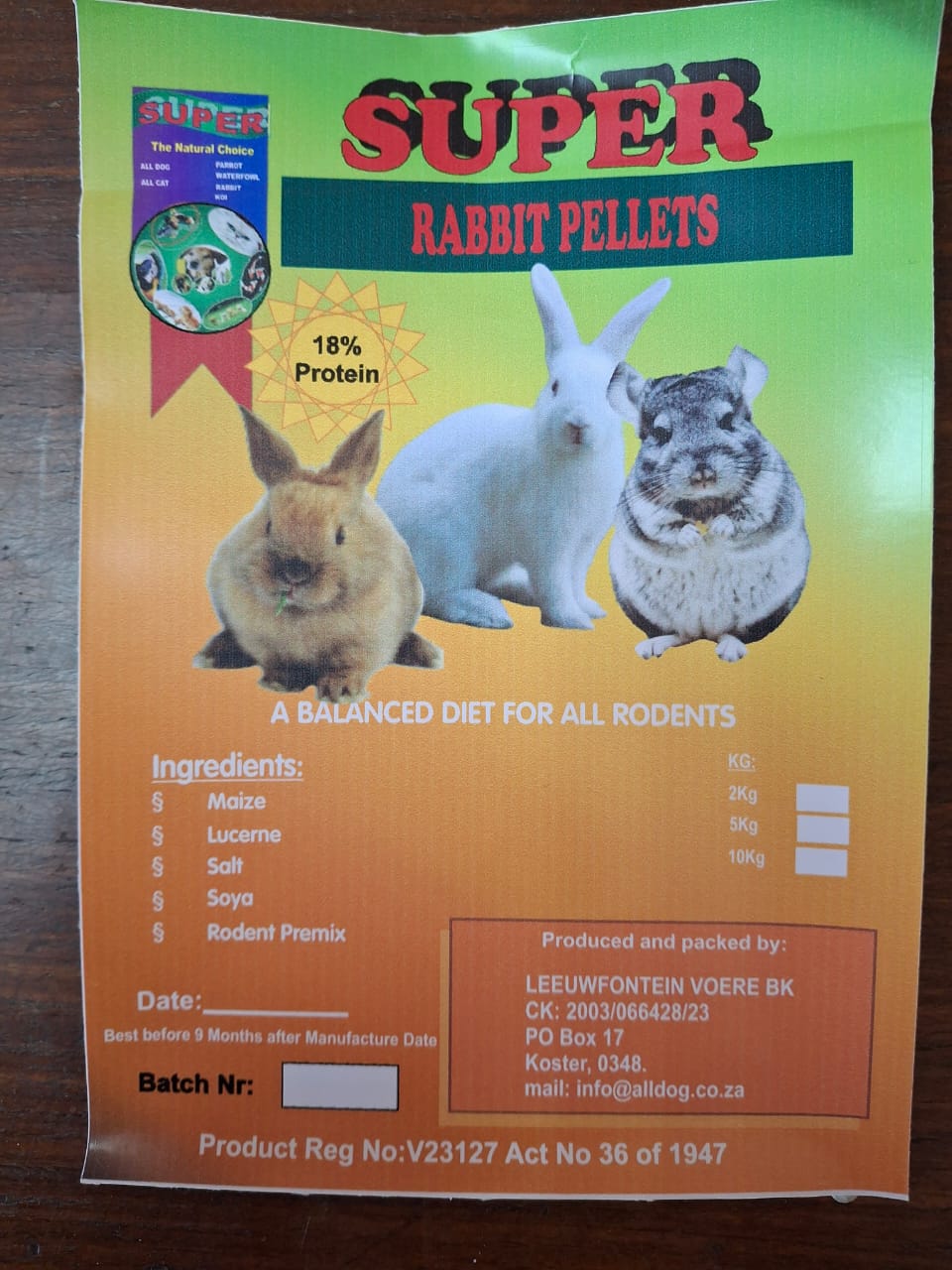 Super Rabbit Pellets