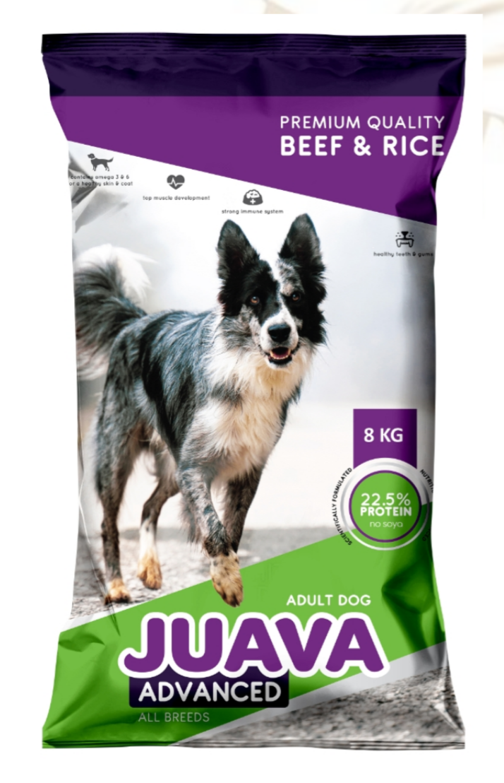 Juava Advanced Adult Dog Food 8kg - Juicy Pet Supplies