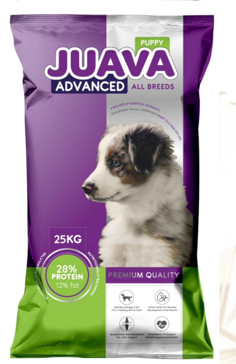 Juava Advanced Puppy Food 8kg - Juicy Pet Supplies
