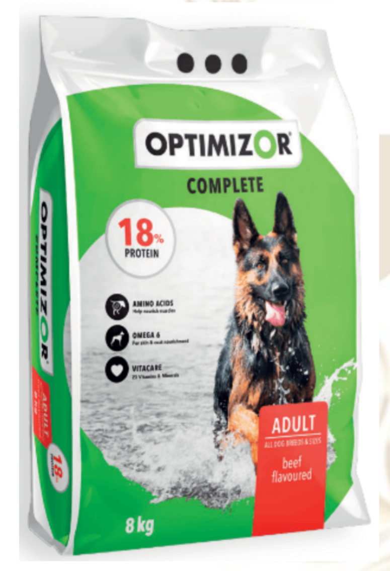 Optimizor Complete Adult 8kg - Juicy Pet Supplies