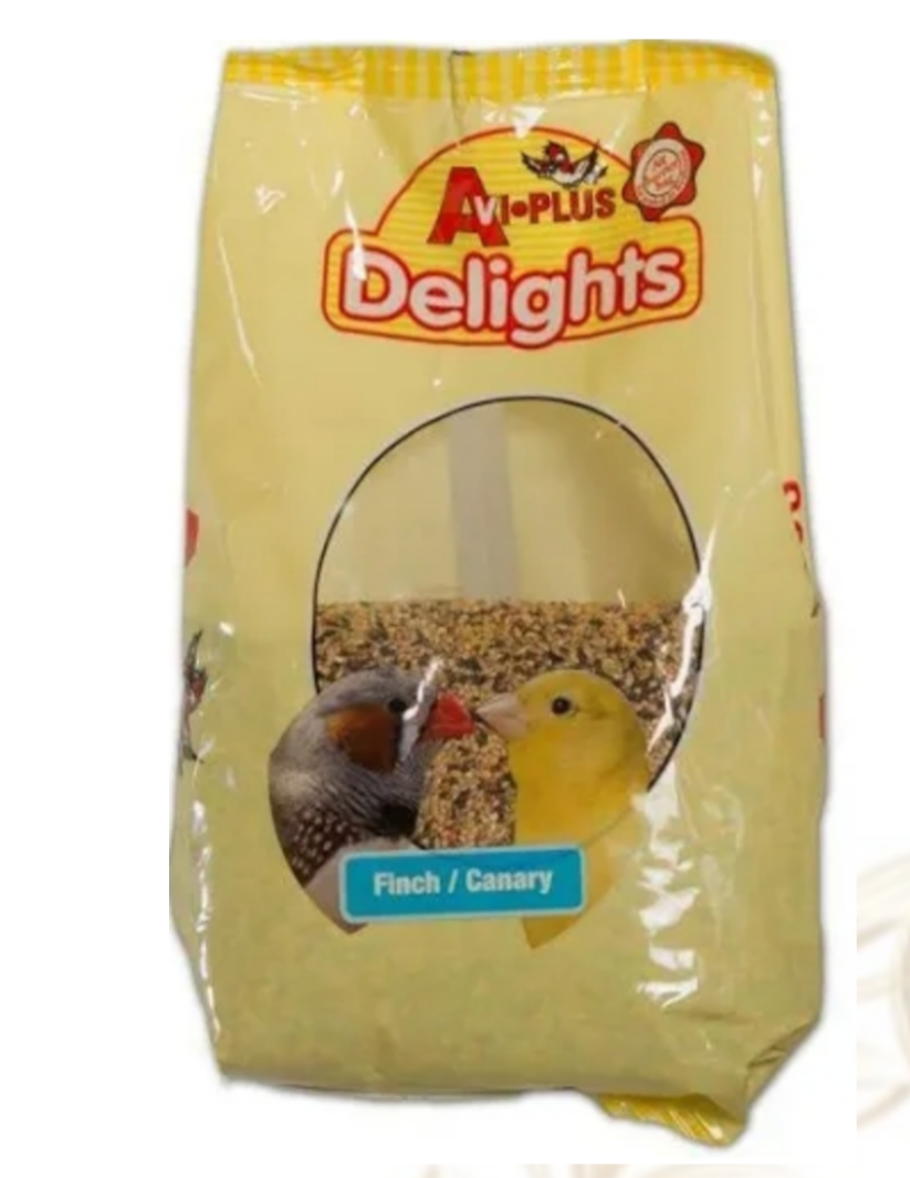 Delights - Finch / Canary 1kg - Juicy Pet Supplies
