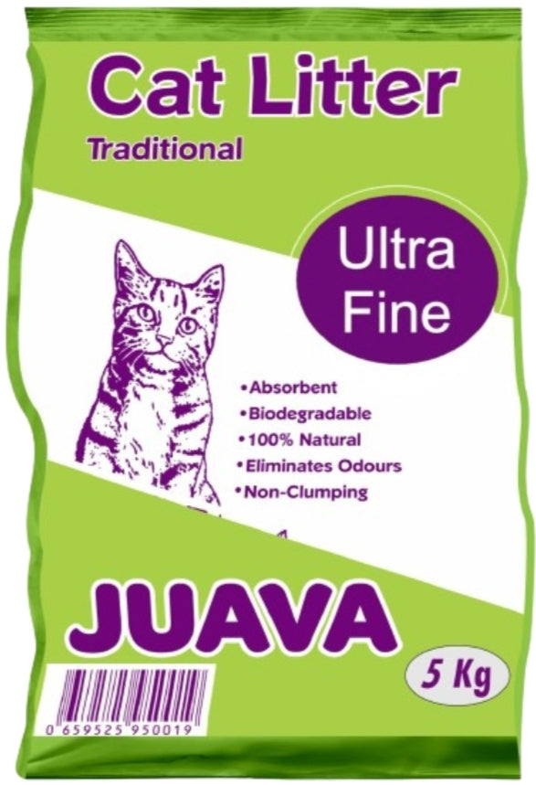 Ultra Fine Mineral Cat Litter 10kg - Juicy Pet Supplies