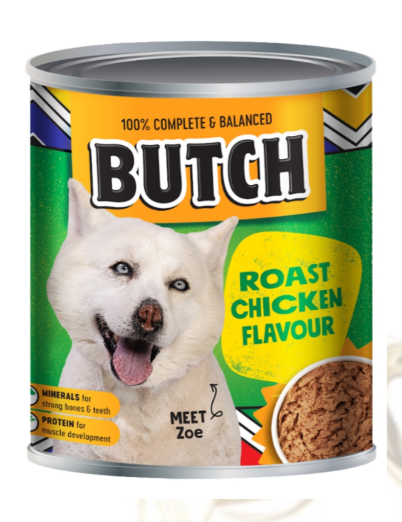 Butch Wet Dog Food (820g x6) - Juicy Pet Supplies