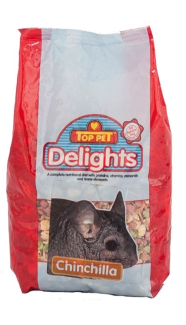 Delights - Chinchilla 1kg - Juicy Pet Supplies
