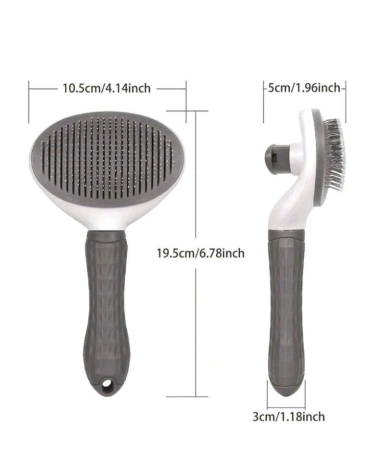 Self-Cleaning Slicker brush - Juicy Pet Supplies