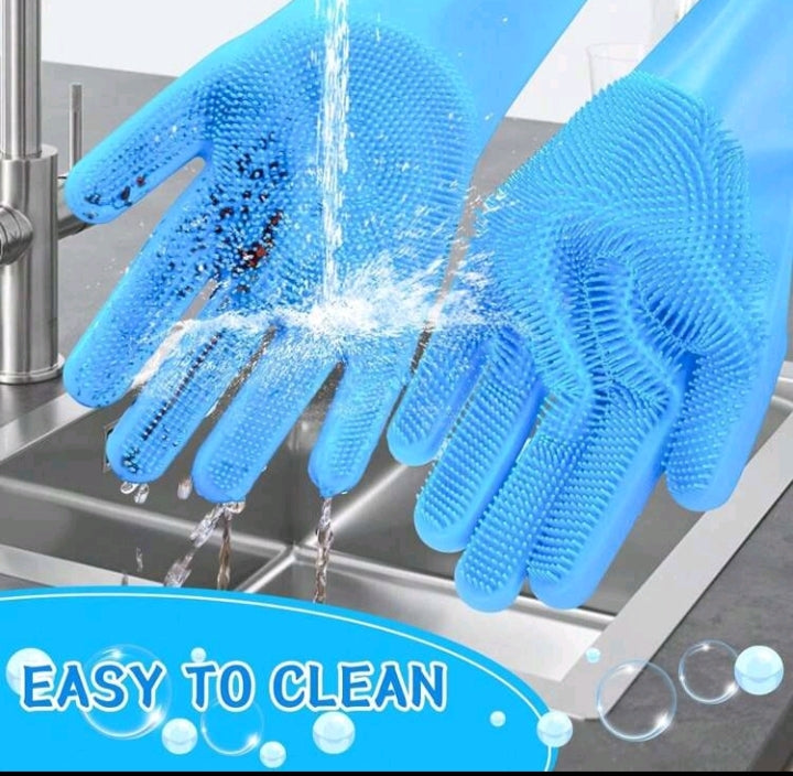 1 pair of pet bath gloves - Juicy Pet Supplies
