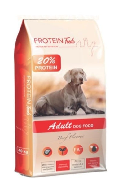 Protein Feeds Adult Dog 8kg - Juicy Pet Supplies