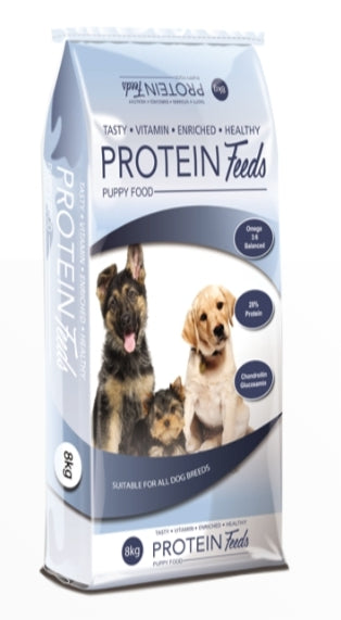 Protein Feeds Puppy 8kg - Juicy Pet Supplies