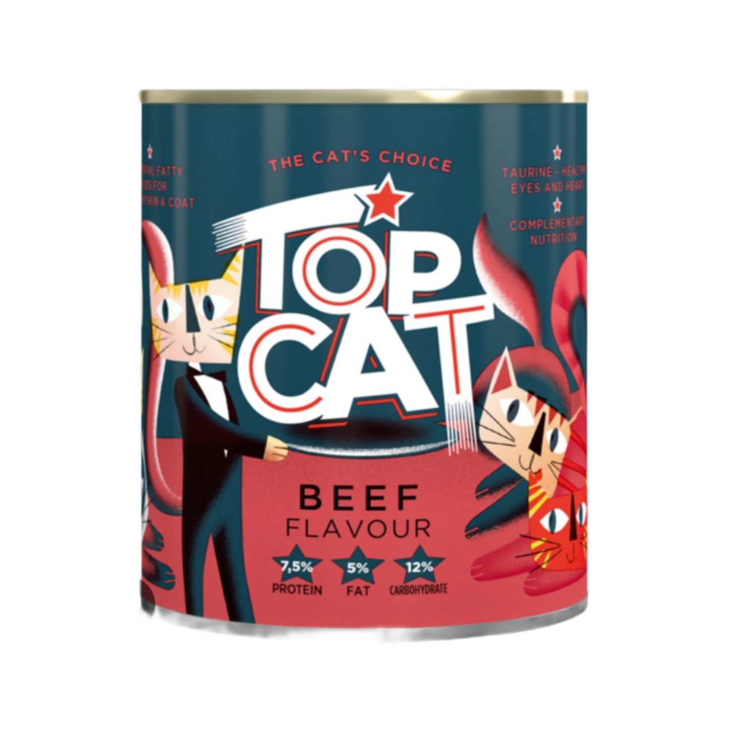 Top Cat Wet Food Cans (820g x 6)
