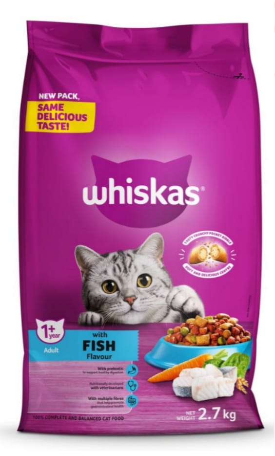 Whiskas Cat Food 2.7kg - Juicy Pet Supplies