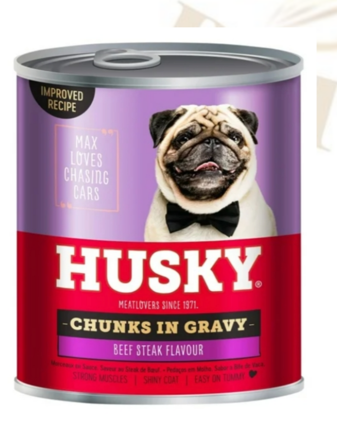 Husky Wet Dog Food (775g x6) - Juicy Pet Supplies